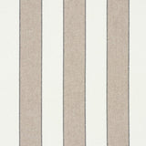 Schumacher Blumont Stripe Indoor/Outdoor Stone Fabric