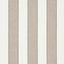 Schumacher Blumont Stripe Indoor/Outdoor Stone Fabric