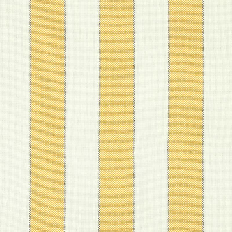 Schumacher Blumont Stripe Indoor/Outdoor Yellow Fabric