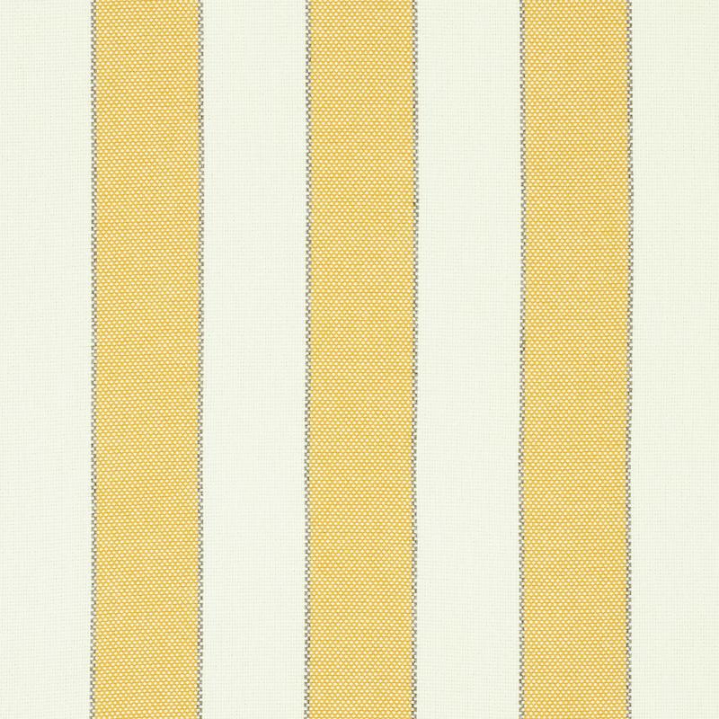 Schumacher Blumont Stripe Indoor/Outdoor Yellow Fabric
