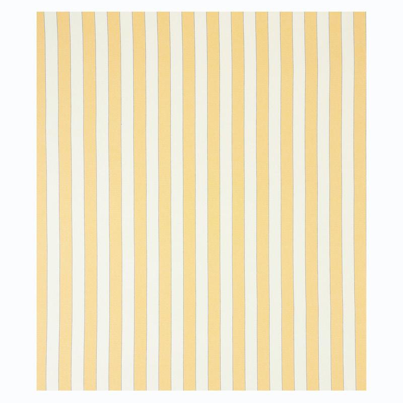 Schumacher Blumont Stripe Indoor/Outdoor Yellow Fabric