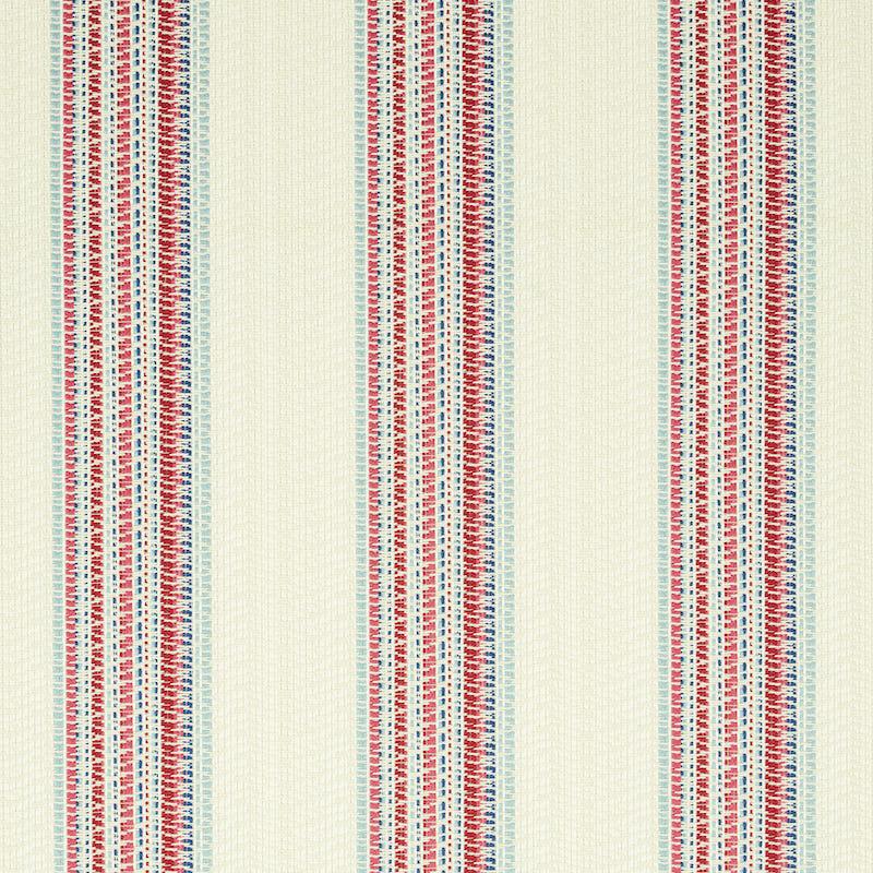 Schumacher Bendita Stripe Indoor/Outdoor Rose Fabric
