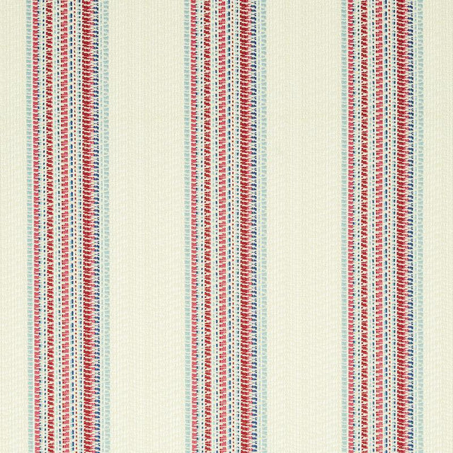 Schumacher Bendita Stripe Indoor/Outdoor Rose Fabric