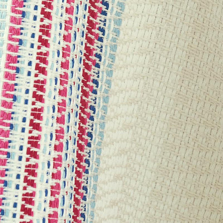 Schumacher Bendita Stripe Indoor/Outdoor Rose Fabric
