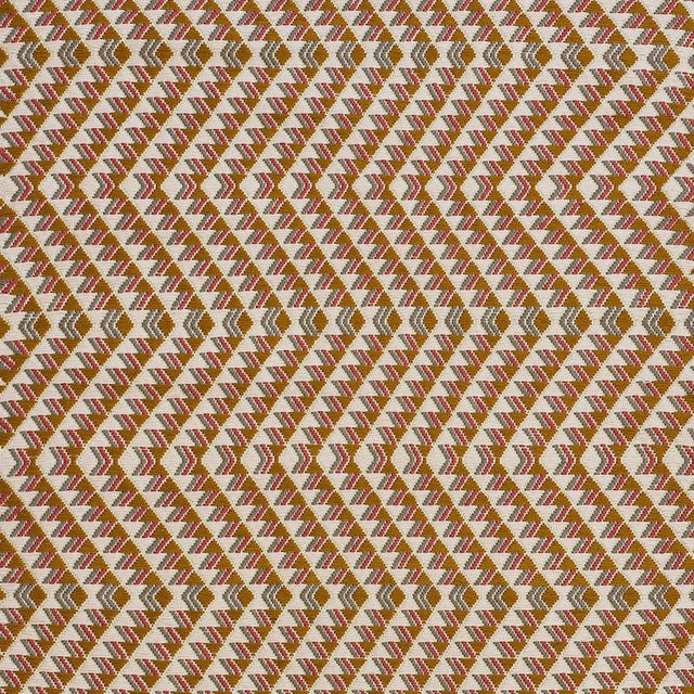 Schumacher Amates Hand Woven Brocade Mostaza Fabric