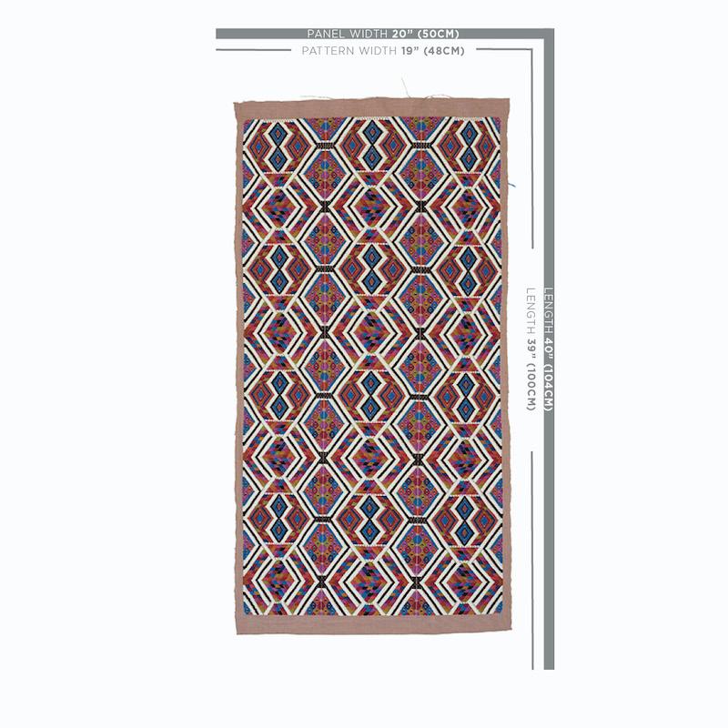 Schumacher Chahal Hand Woven Brocade Carnival Fabric