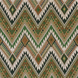 Schumacher Coyolate Hand Woven Brocade Green Fabric