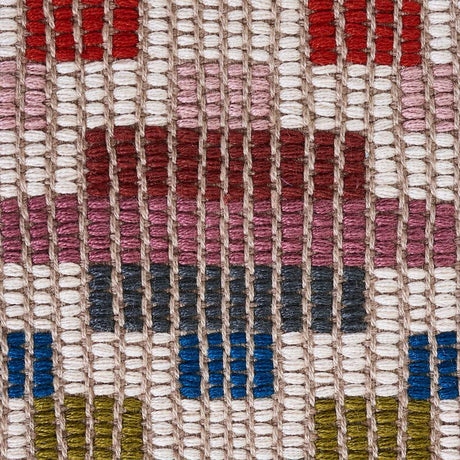 Schumacher Izapa Hand Woven Brocade Multi Fabric