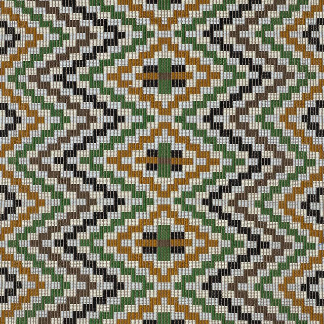 Schumacher Izapa Hand Woven Brocade Jewel Fabric