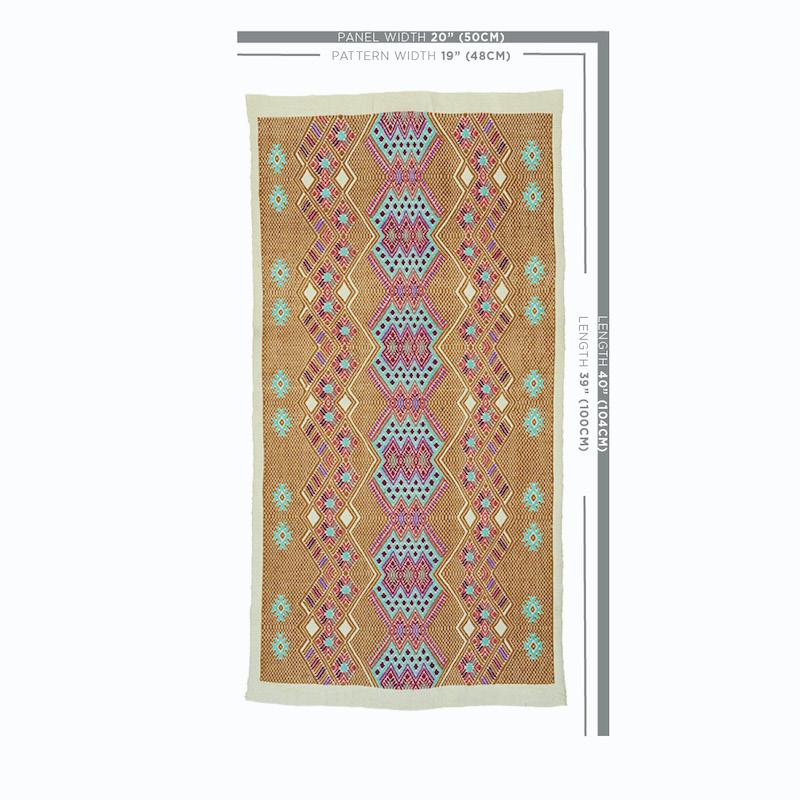 Schumacher Kaya Hand Woven Brocade Mostaza Fabric