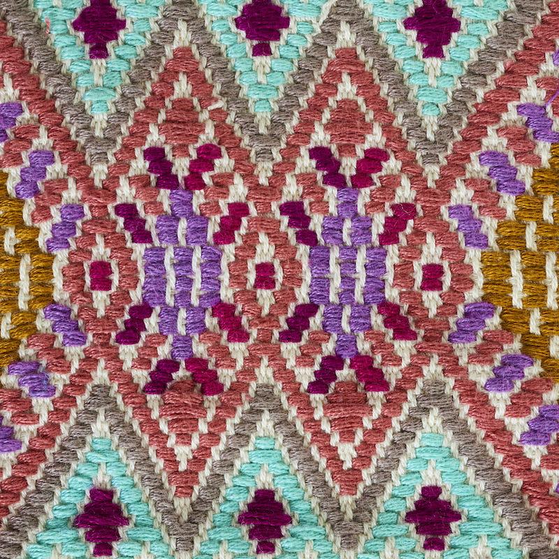 Schumacher Kaya Hand Woven Brocade Mostaza Fabric