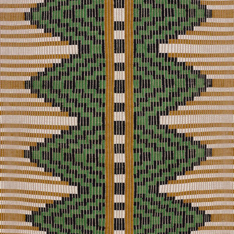 Schumacher Mixco Hand Woven Brocade Jewel Fabric