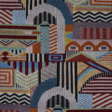 Schumacher Palomar Hand Woven Brocade Multi Fabric