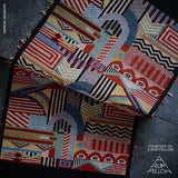 Schumacher Palomar Hand Woven Brocade Multi Fabric