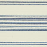 Schumacher Solana Stripe Indoor/Outdoor Navy Fabric