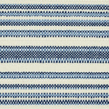 Schumacher Solana Stripe Indoor/Outdoor Navy Fabric
