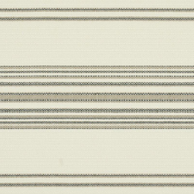 Schumacher Solana Stripe Indoor/Outdoor Stone Fabric