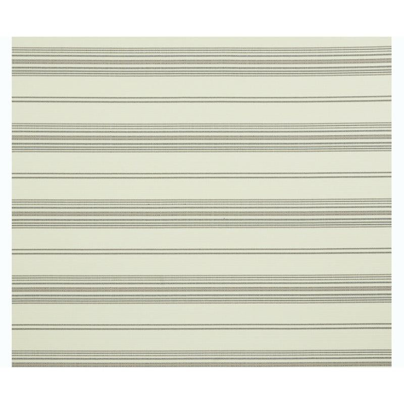 Schumacher Solana Stripe Indoor/Outdoor Stone Fabric