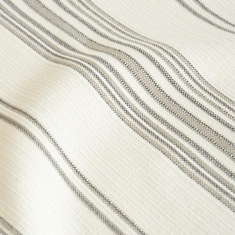 Schumacher Solana Stripe Indoor/Outdoor Stone Fabric