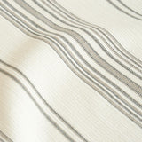 Schumacher Solana Stripe Indoor/Outdoor Stone Fabric