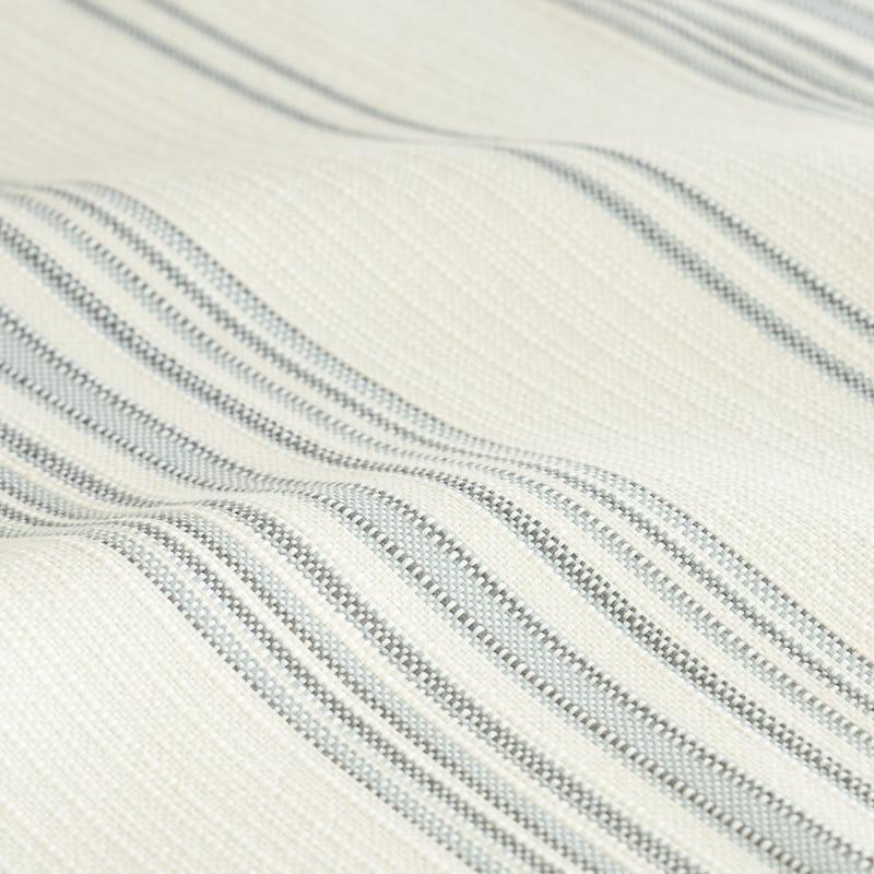 Schumacher Solana Stripe Indoor/Outdoor Sky Fabric