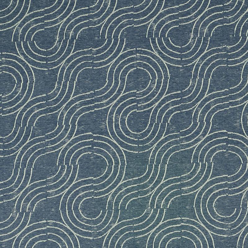 Schumacher Alma Indoor/Outdoor Denim Fabric
