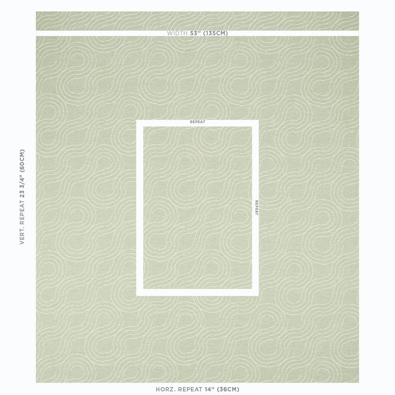 Schumacher Alma Indoor/Outdoor Dove Fabric