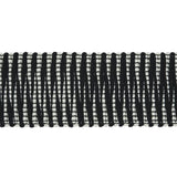 Schumacher Pierce Tape Indoor/Outdoor Black Trim