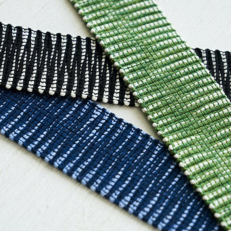 Schumacher Pierce Tape Indoor/Outdoor Blue Trim