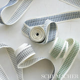 Schumacher Portola Tape Indoor/Outdoor Blue Trim