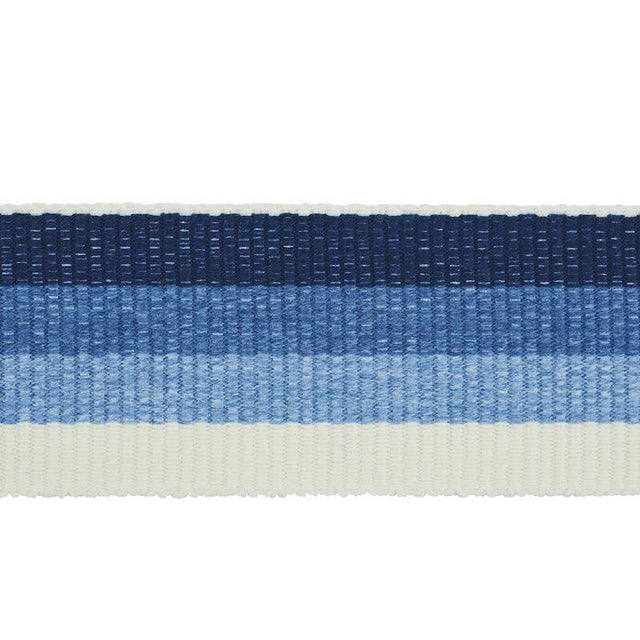 Schumacher Ombre Tape Indoor/Outdoor Blue Trim