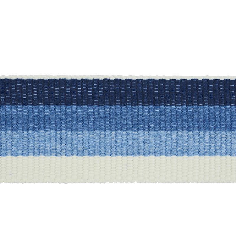 Schumacher Ombre Tape Indoor/Outdoor Blue Trim
