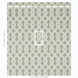 Schumacher Cleo Trellis Indoor/Outdoor Neutral Fabric