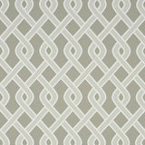 Schumacher Cleo Trellis Indoor/Outdoor Neutral Fabric