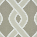 Schumacher Cleo Trellis Indoor/Outdoor Neutral Fabric
