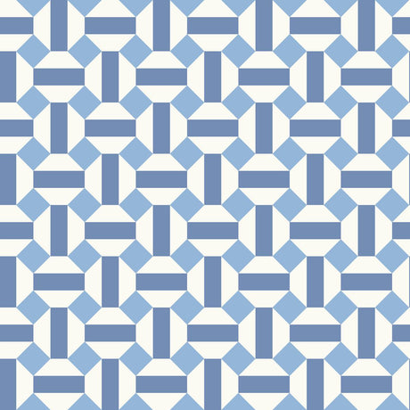 Cole & Son Alicatado Hyacinth On Chalk Wallpaper