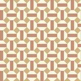 Cole & Son ALICATADO TERRACOTTA ON PARCHMENT Wallpaper