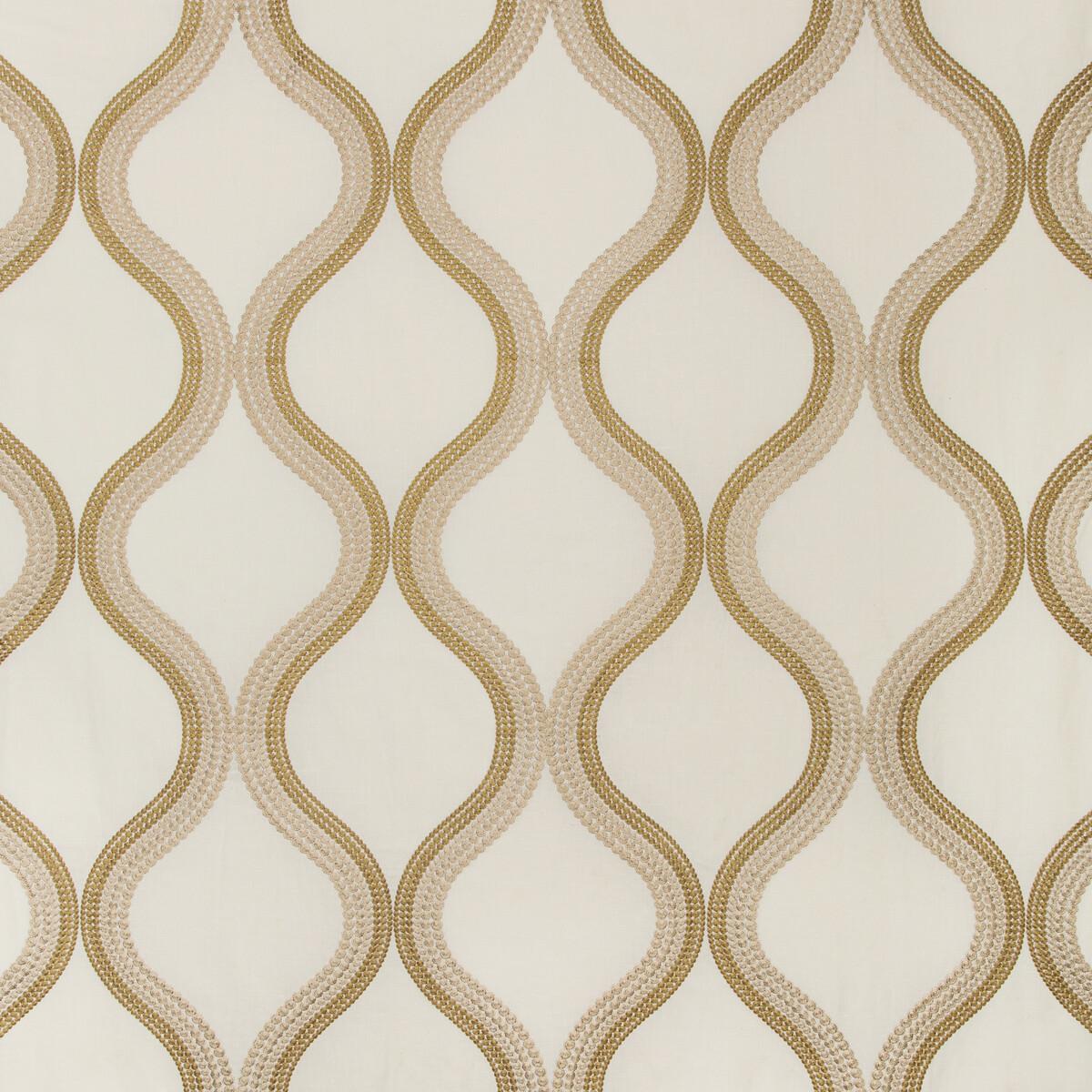Kravet WANDERING IVORY/GOLD Fabric