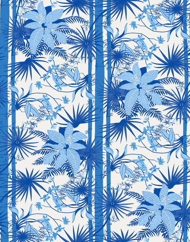 Kravet ORQUIDEA BLUE Wallpaper