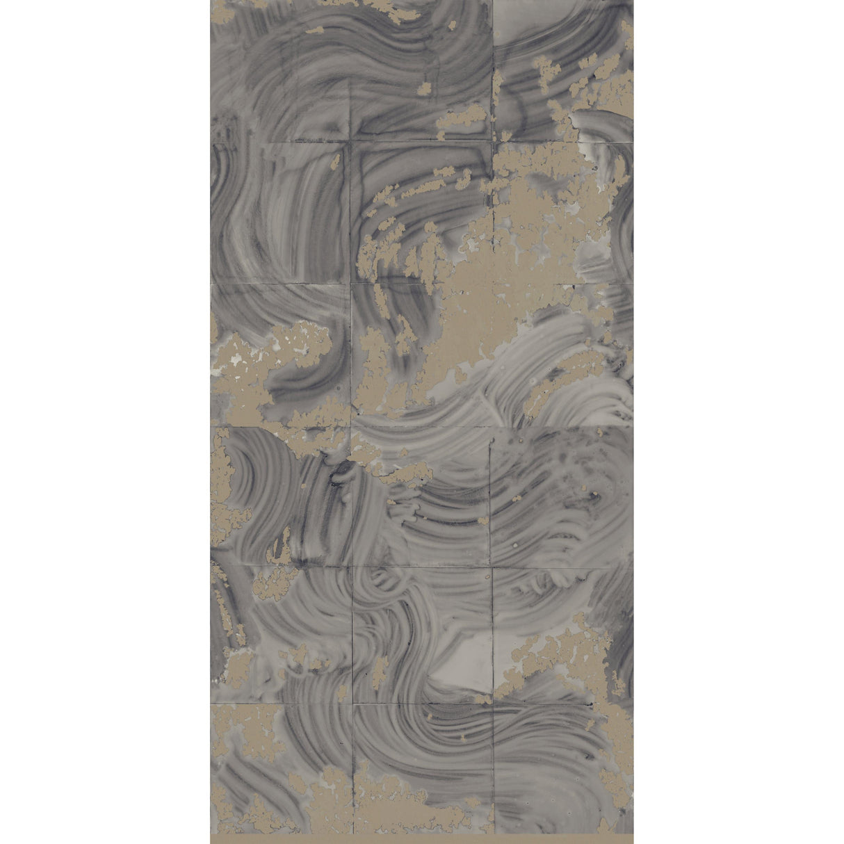 Kravet REARRANGEMENTS PETROL Wallpaper