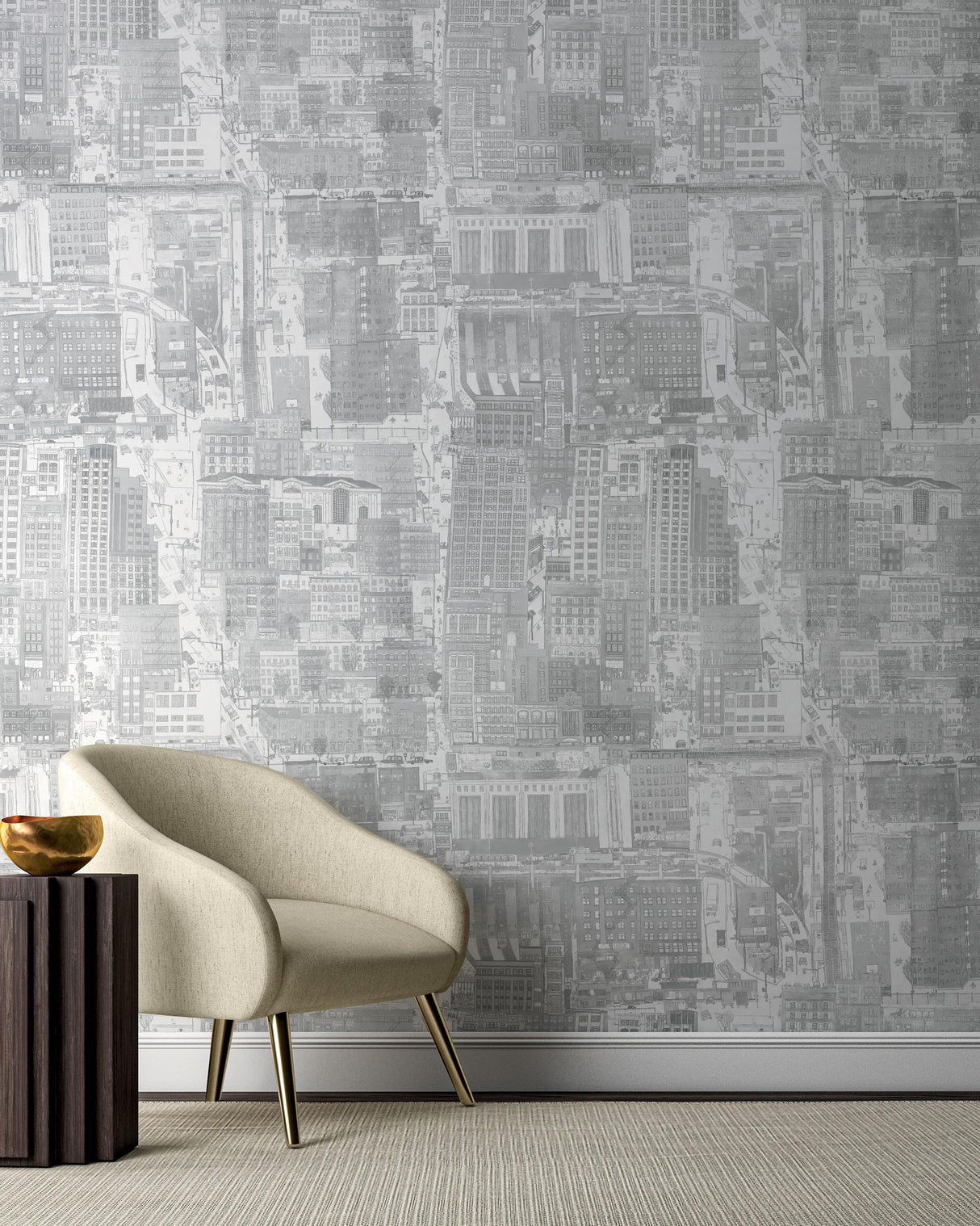 Kravet URBAN PLANNING TINPAN Wallpaper
