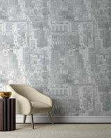 Kravet URBAN PLANNING TINPAN Wallpaper
