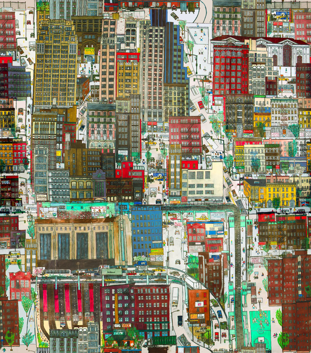 Kravet URBAN PLANNING MULTI Wallpaper