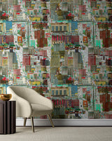 Kravet URBAN PLANNING MULTI Wallpaper