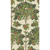 Cole & Son Orange Blossom Orange & Spring Green/Parch Wallpaper