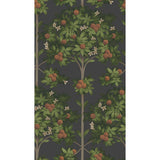 Cole & Son Orange Blossom Orange & Spring Green/Black Wallpaper