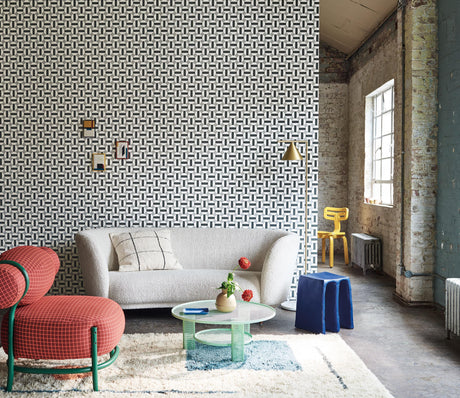 Cole & Son ALICATADO SOOT ON SNOW Wallpaper