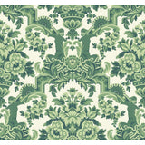 Cole & Son Lola Forest Greens On White Wallpaper