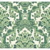 Cole & Son Lola Forest Greens On White Wallpaper