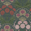 Cole & Son FLAMENCO FAN MAGENTA/RED/METALLIC GLVR/INK Wallpaper